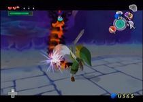 une photo d'Ã©cran de The Legend of Zelda - The Windwaker sur Nintendo Gamecube